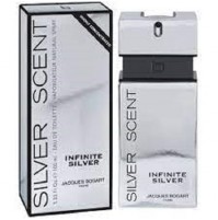 SILVER SCENT INFINITE SILVER 100ML EDT SPRAY FOR MEN BY JACQUES BOGART